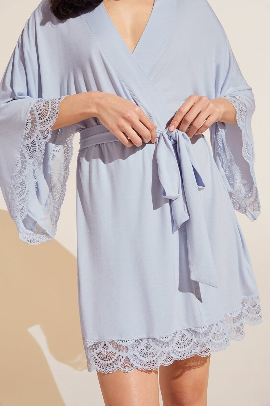 Eberjey Mariana TENCEL™ Modal Women Robe Blue | ETD999UU